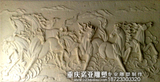 重庆雕塑制作砂岩中式风格雕塑1 (2)
